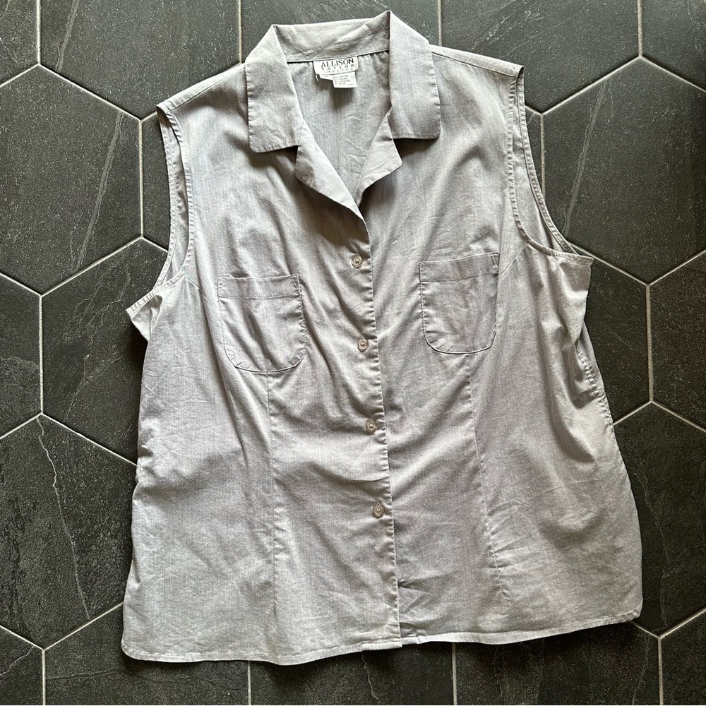 Allison Taylor Button Front Vest